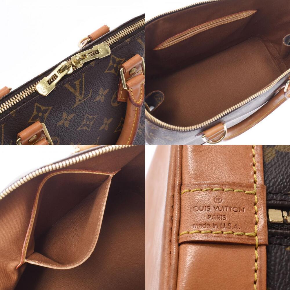 Louis Vuitton Monogram Handbag Canvas Brown Alma Brown - Picture 11 of 11